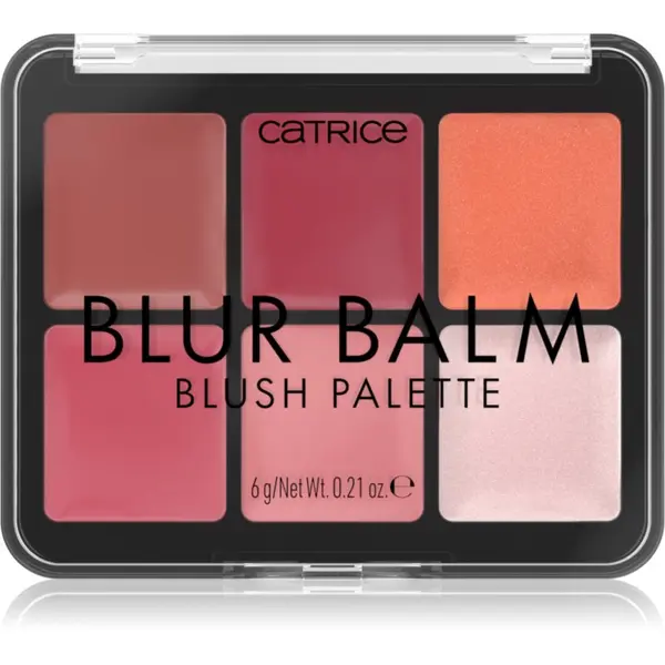 Catrice Catrice Blur Balm палитра с ружове цвят 010 Blush Blindness 6 гр.