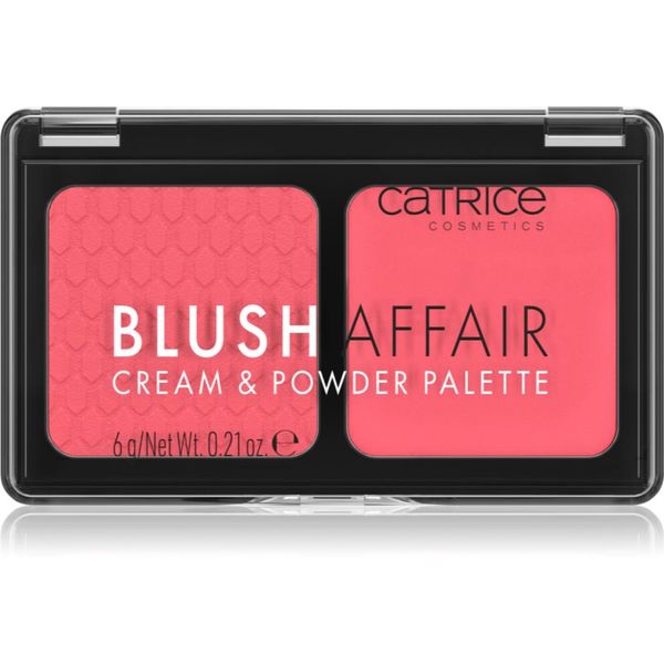Catrice Catrice Blush Affair дуо руж цвят 010 Stunning Strawberry 6 гр.