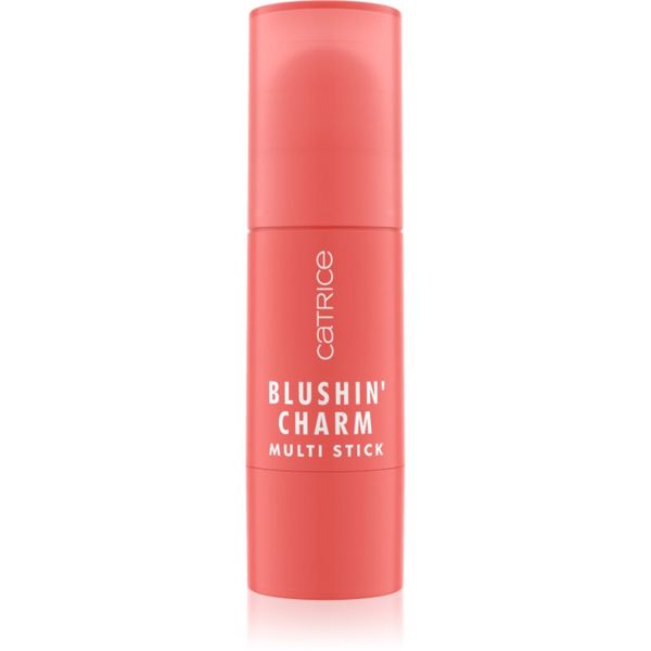 Catrice Catrice Blushin' Charm Multi Stick озаряващ руж в стик цвят 020 Coral Cutie 5.5 гр.