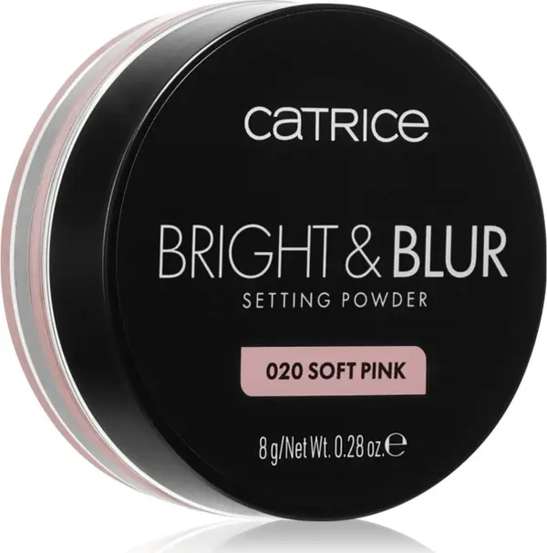 Catrice Catrice Bright & Blur озаряваща насипна пудра цвят 020 Soft Pink 8 гр.