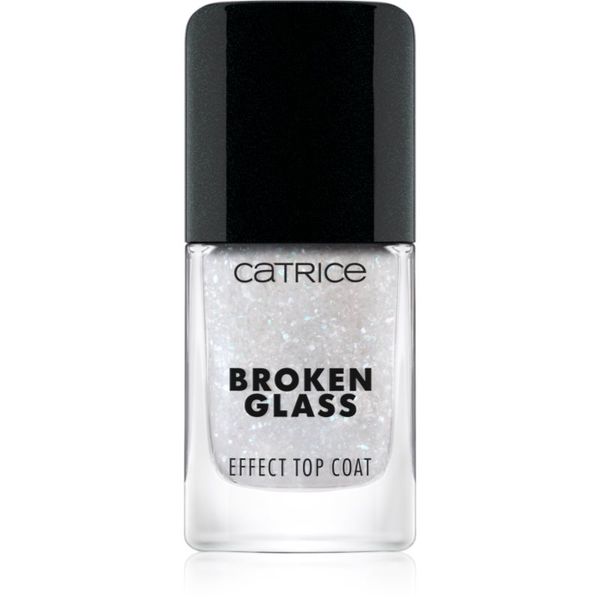 Catrice Catrice Broken Glass Effect Top Coat горен лак за нокти с блясък цвят 050 Sparkling Reflection 10.5 мл.
