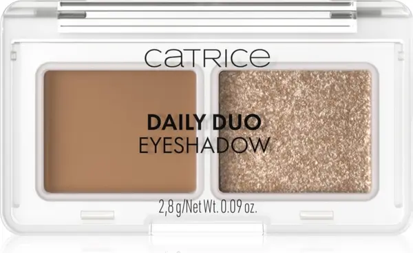 Catrice Catrice Daily Duo Eyeshadow дуо сенки за очи цвят 010 Everyday Nude 2.8 гр.