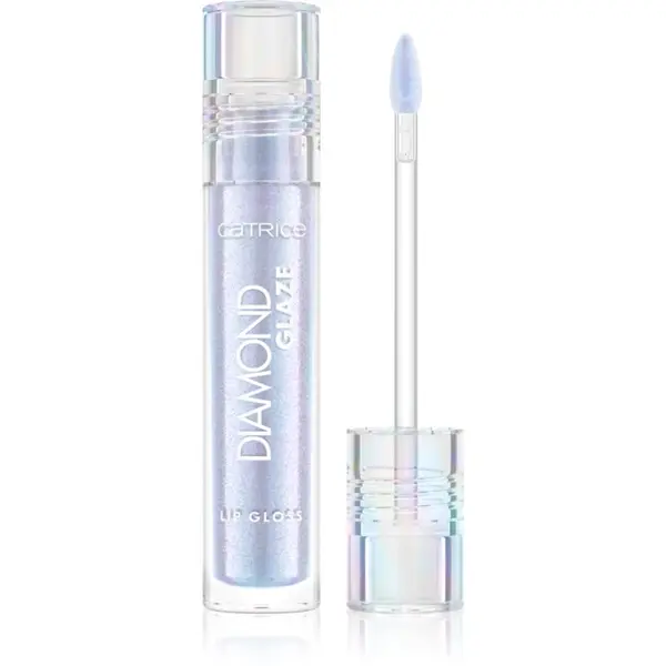 Catrice Catrice Diamond Glaze гланц за устни холографичен ефект цвят 010 Bubbles 'N' Troubles 3 мл.