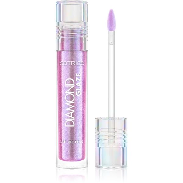 Catrice Catrice Diamond Glaze гланц за устни холографичен ефект цвят 030 Less Bitter More Glitter 3 мл.