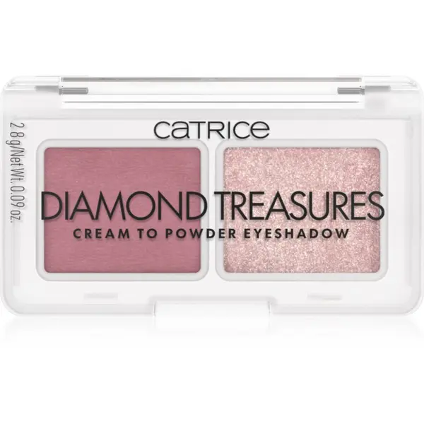 Catrice Catrice Diamond Treasures дуо сенки за очи цвят 020 Fairy Dust 2.8 гр.