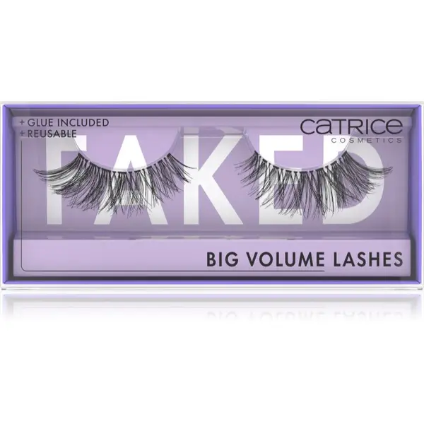 Catrice Catrice Faked изкуствени мигли с лепило Big Volume 2 бр.