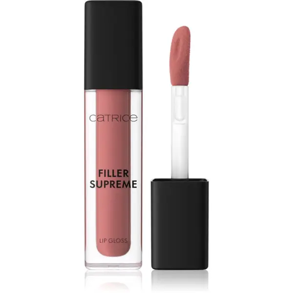 Catrice Catrice Filler Supreme Lip Gloss блясък за устни за по-голям обем цвят 050 Nude, Not Rude 3.2 мл.