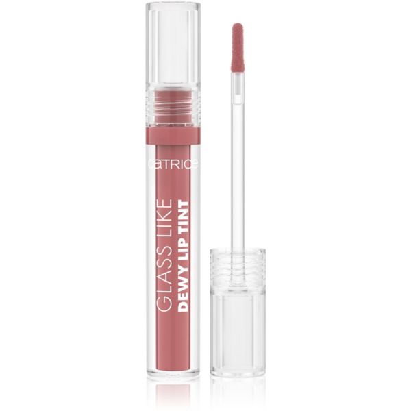 Catrice Catrice Glass Like Dewy Lip Tint силно пигментиран блясък за устни с хидратиращ ефект цвят 010 It's Complicated - Not 3 мл.