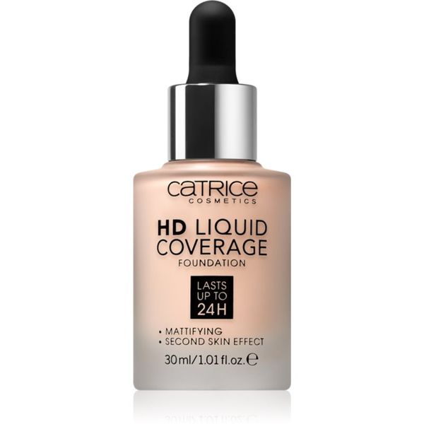 Catrice Catrice HD Liquid Coverage фон дьо тен цвят 002 Porcelain Beige 30 мл.