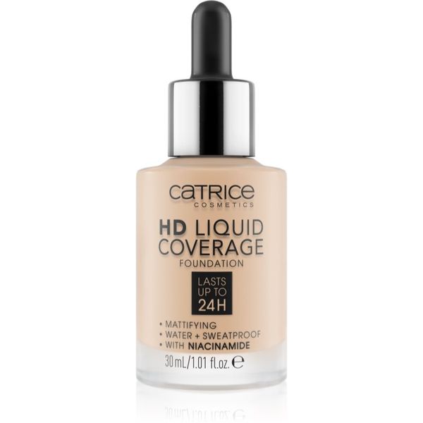 Catrice Catrice HD Liquid Coverage фон дьо тен цвят 010 Light Beige 30 мл.