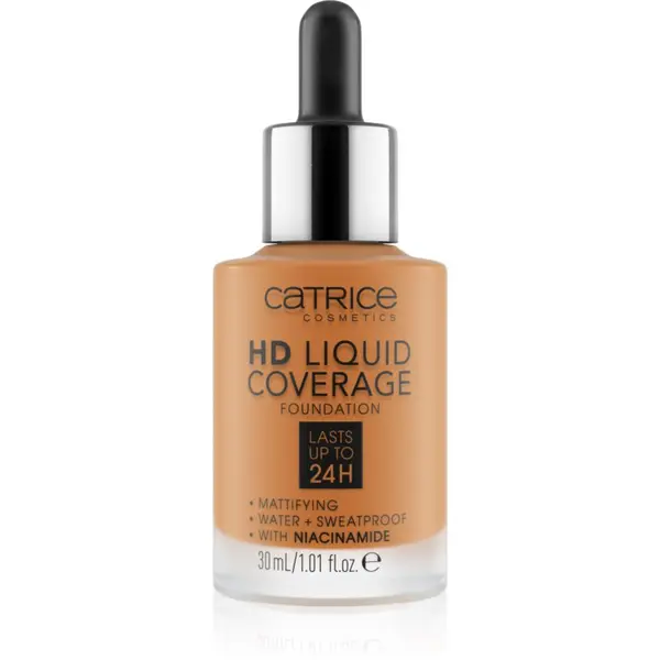 Catrice Catrice HD Liquid Coverage фон дьо тен цвят 082 Warm Caramel 30 мл.