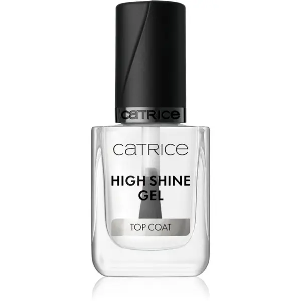 Catrice Catrice High Shine Gel Top Coat финален лак за съвършена защита и интензивен блясък 10.5 мл.