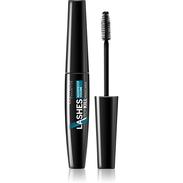 Catrice Catrice Lashes to Kill водоустойчива спирала за обем и извиване на мигли цвят 010 Black 10 мл.