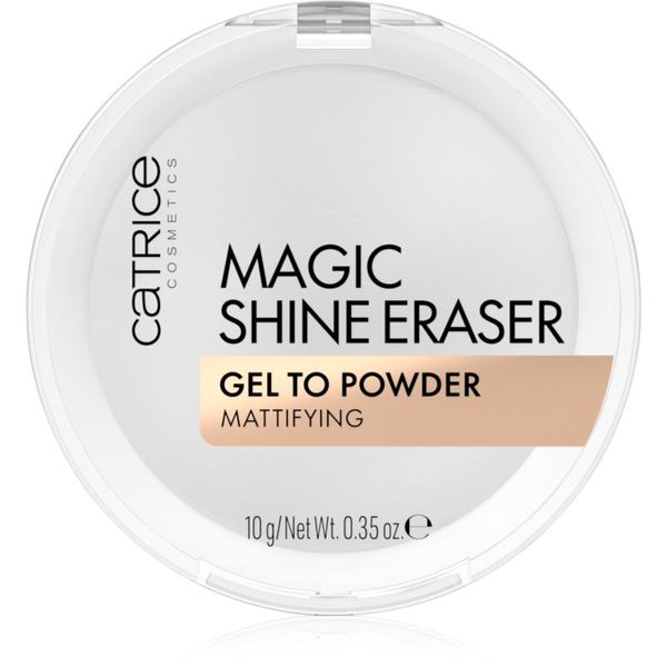 Catrice Catrice Magic Shine Eraser Gel To Powder матираща пудра с гел текстура цвят 010 Camera Ready 10 гр.