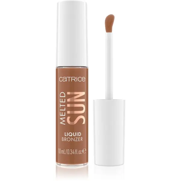 Catrice Catrice Melted Sun течен бронзант с матиращ ефект цвят 025 Beach Please 10 мл.