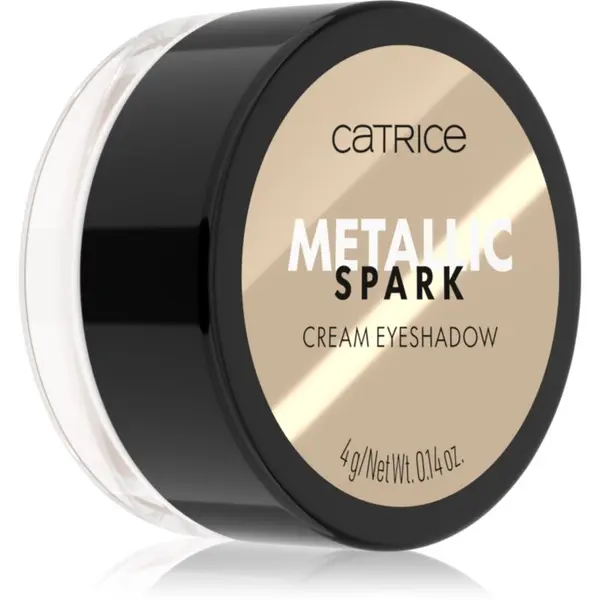 Catrice Catrice Metallic Spark кремави сенки са очи за лъскавина и блясък цвят 010 Champagne Chic 4 гр.