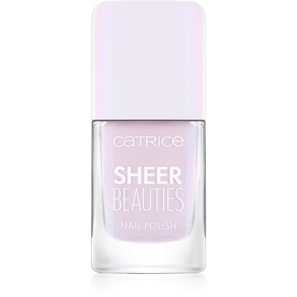 Catrice Catrice Sheer Beauties лак за нокти цвят 100 Lavender Whispers 10.5 мл.