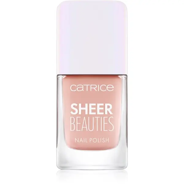 Catrice Catrice Sheer Beauties Nail Polish лак за нокти цвят 070 - Nudie Beautie 10.5 мл.