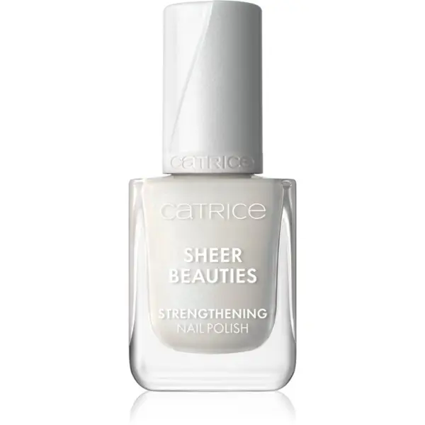 Catrice Catrice Sheer Beauties Strengthening Nail Polish подсилващ лак за нокти цвят 010 Milky Not Guilty 10.5 мл.