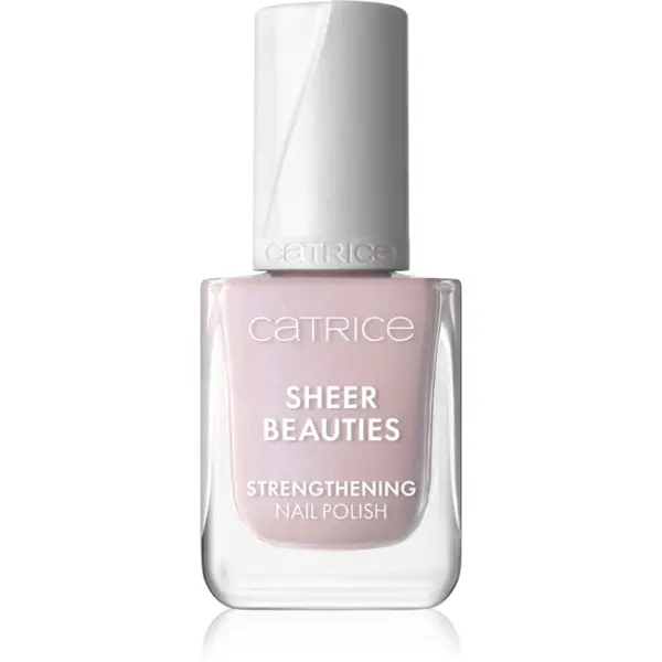Catrice Catrice Sheer Beauties Strengthening Nail Polish подсилващ лак за нокти цвят 030 Barely Blushed 10.5 мл.