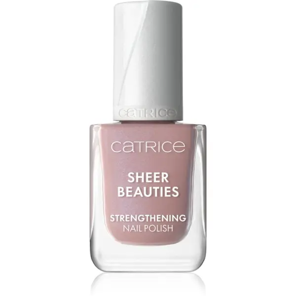Catrice Catrice Sheer Beauties Strengthening Nail Polish подсилващ лак за нокти цвят 070 Dusty Romance 10.5 мл.