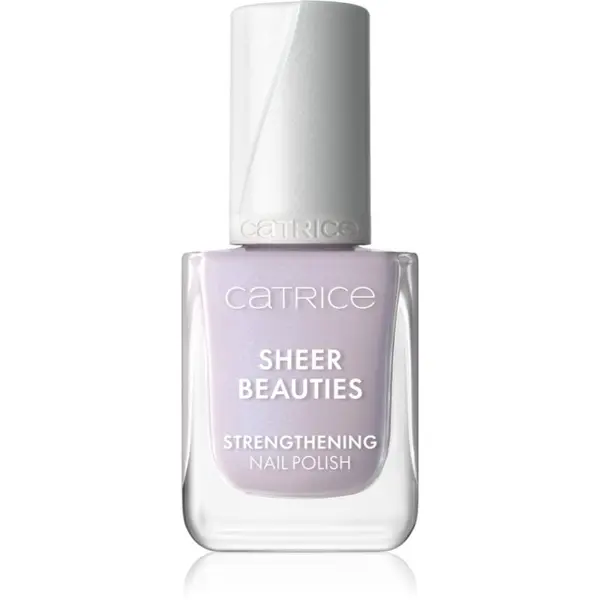 Catrice Catrice Sheer Beauties Strengthening Nail Polish подсилващ лак за нокти цвят 080 Lavender Whispers 10.5 мл.