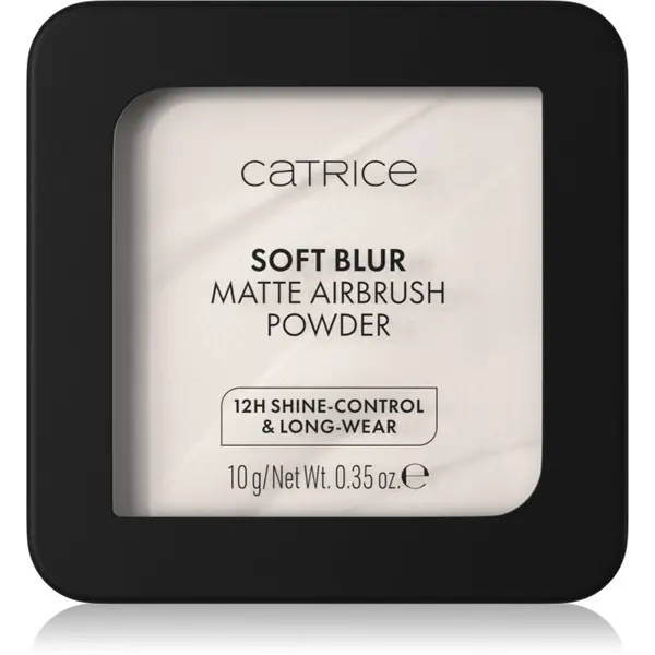 Catrice Catrice Soft Blur Matte Airbrush Powder матираща фиксираща пудра цвят 001N 10 гр.