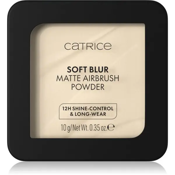 Catrice Catrice Soft Blur Matte Airbrush Powder матираща фиксираща пудра цвят 002W 10 гр.