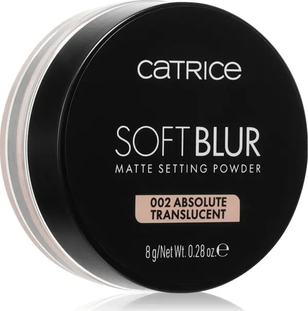 Catrice Catrice Soft Blur Matte Setting Powder фиксираща пудра на прах цвят 002 Absolute Translucent 8 гр.