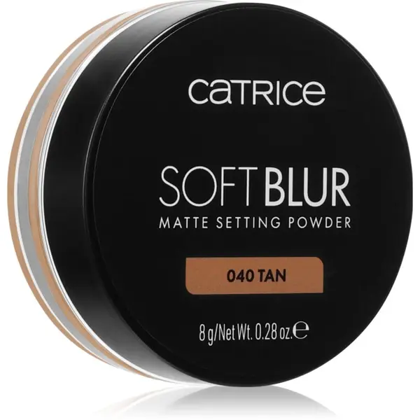 Catrice Catrice Soft Blur Matte Setting Powder фиксираща пудра на прах цвят 040 Tan 8 гр.