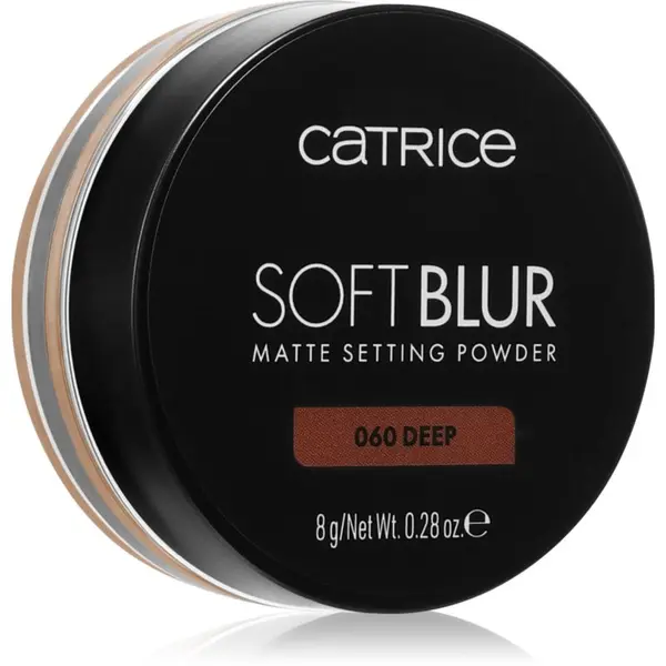 Catrice Catrice Soft Blur Matte Setting Powder фиксираща пудра на прах цвят 060 Deep 8 гр.
