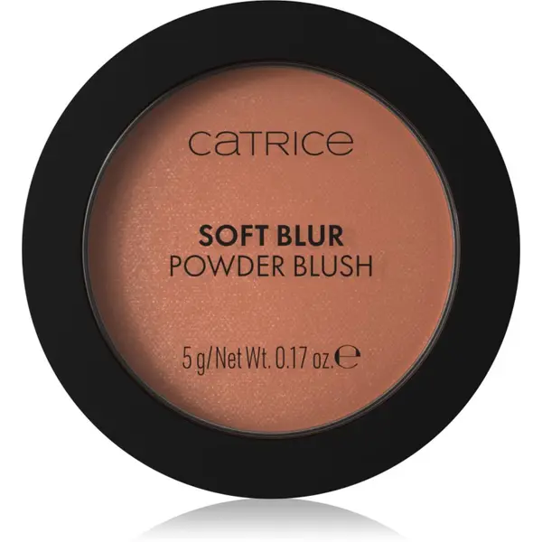 Catrice Catrice Soft Blur Powder Brush руж - пудра с матиращ ефект цвят 050 Born to blonze 5 гр.