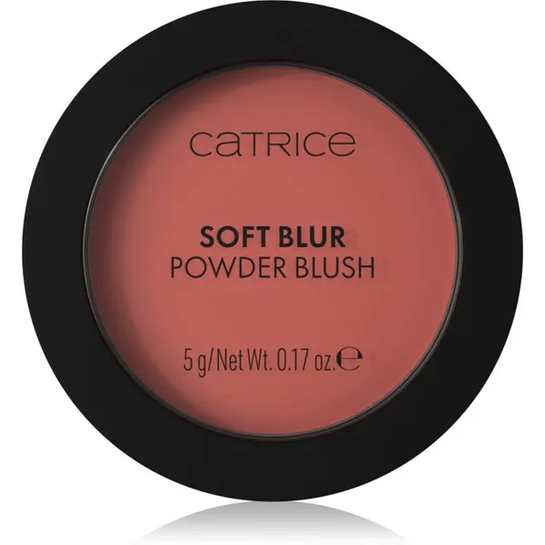 Catrice Catrice Soft Blur Powder Brush руж - пудра с матиращ ефект цвят 060 Berry me later! 5 гр.