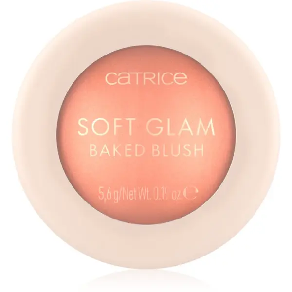 Catrice Catrice Soft Glam освежаващ руж цвят 020 Peachy Breeze 5.6 гр.