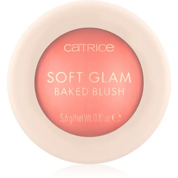 Catrice Catrice Soft Glam освежаващ руж цвят 030 Cheeky Coral 5.6 гр.
