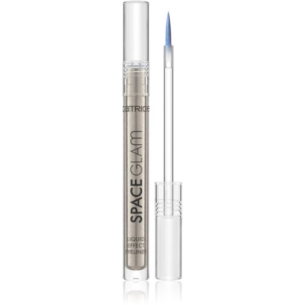 Catrice Catrice Space Glam течни очни линии с блясък цвят 010 Moonstone Metallic 1.4 мл.
