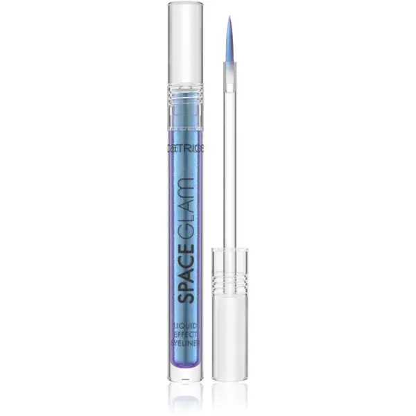 Catrice Catrice Space Glam течни очни линии с блясък цвят 030 Cosmic Chrome 1.4 мл.