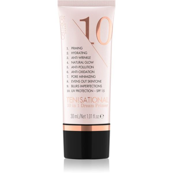 Catrice Catrice Ten!sational основа под фон дьо тен SPF 15 цвят TEN!SATIONAL 10 IN 1 DREAM PRIMER 30 мл.