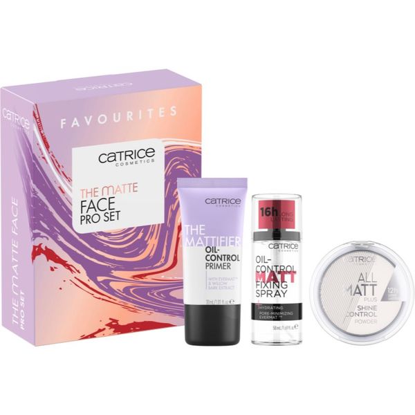 Catrice Catrice The Matte Face Pro Set подаръчен комплект (за матиране)