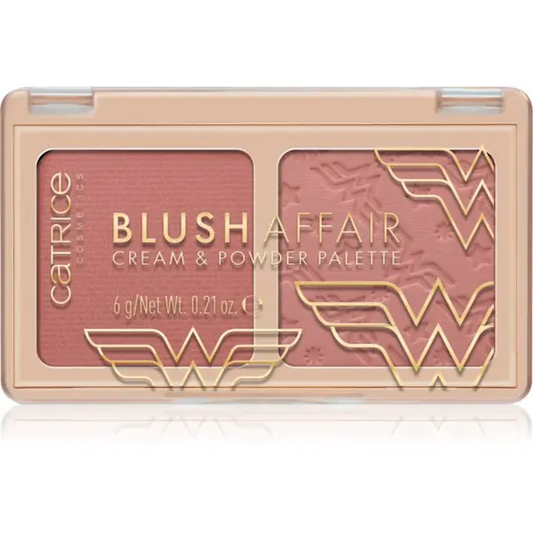 Catrice Catrice Wonder Woman дуо руж цвят 020 Powerfull Together 6 гр.