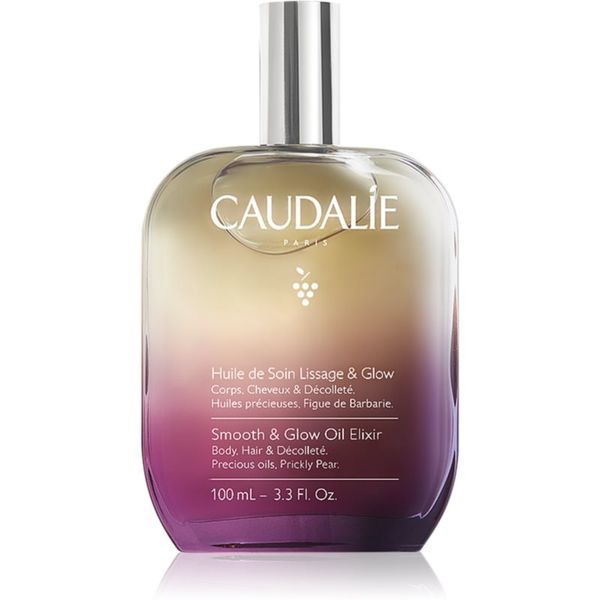 Caudalie Caudalie Smooth & Glow Oil Elixir мултифункционално олио за тяло и коса 100 мл.
