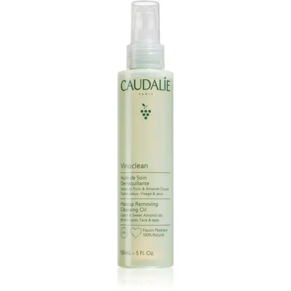 Caudalie Caudalie Vinoclean почистващо и премахващо грима масло за лице и очи 150 мл.