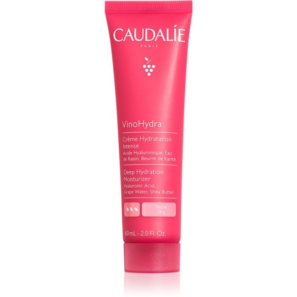 Caudalie Caudalie VinoHydra Deep Hydration Moisturizer дълбоко хидратиращ крем в дълбочина за суха кожа 60 мл.