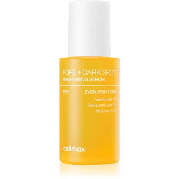 celimax celimax Pore+Dark Spot Brightening Serum регенериращ и озаряващ серум за минимизиране на порите 30 мл.