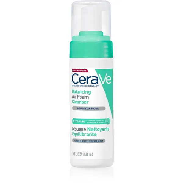 CeraVe CeraVe Cleansers Balancing Air Foam Cleanser почистваща пяна за нормална към смесена кожа 148 мл.