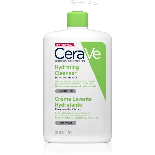CeraVe CeraVe Hydrating Cleanser почистваща емулсия с хидратиращ ефект 1000 мл.