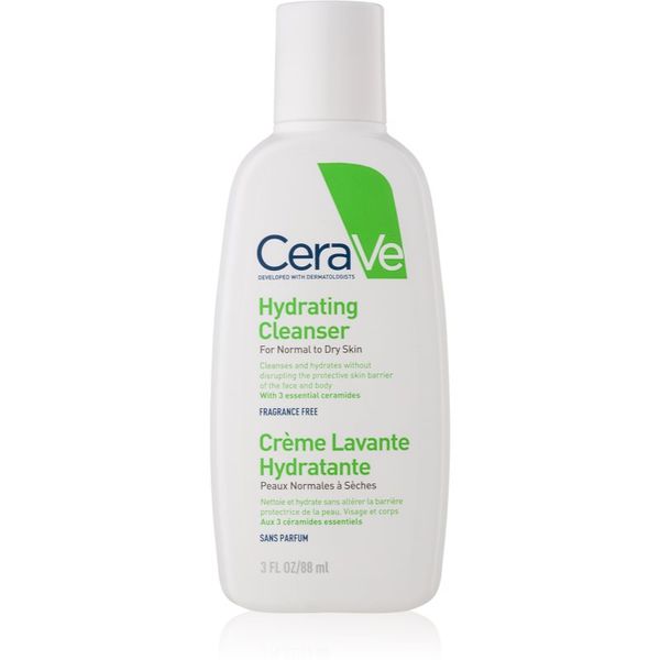 CeraVe CeraVe Hydrating Cleanser почистваща емулсия с хидратиращ ефект 88 мл.