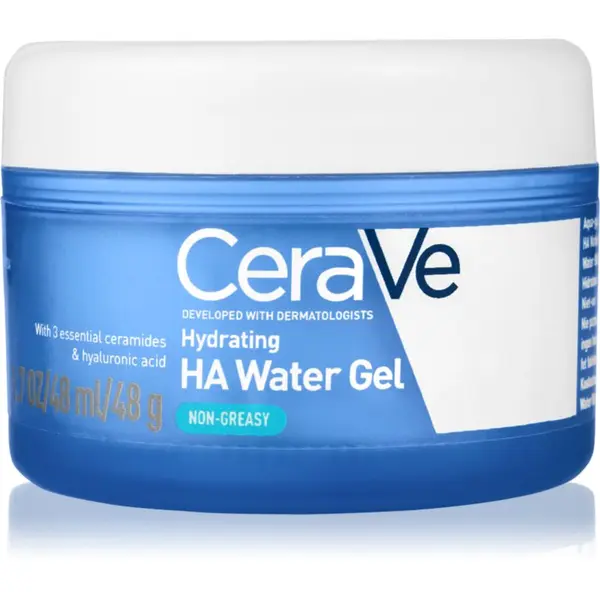 CeraVe CeraVe Hydrating HA Water Gel хидратиращ гел крем с церамиди за всеки тип кожа на лицето 48 гр.