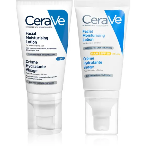 CeraVe CeraVe Moisturizers Facial Moisturising Lotion комплект за интензивна хидратация