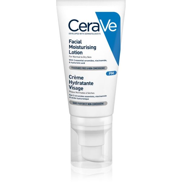CeraVe CeraVe Moisturizers хидратираща грижа за нормална и суха кожа 52 мл.